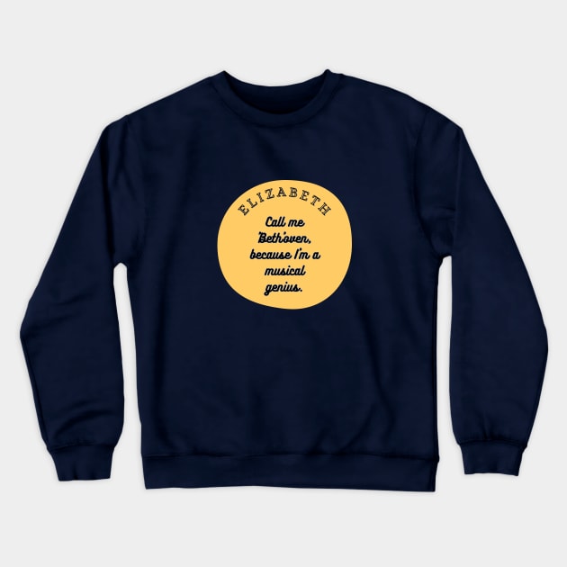 Elizabeth Crewneck Sweatshirt by baseCompass